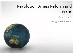 Revolution Brings Reform and Terror