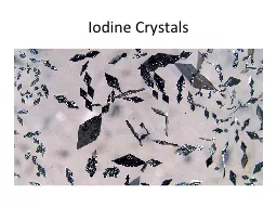 Iodine Crystals
