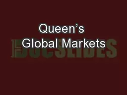 Queen’s Global Markets