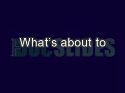 PPT-What’s about to thumbnail