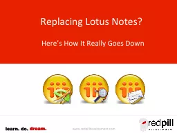 Replacing Lotus Notes?