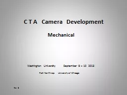 C T A   Camera   Development