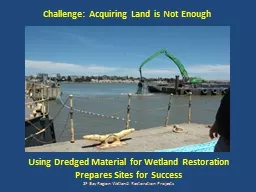 Using Dredged Material for Wetland Restoration
