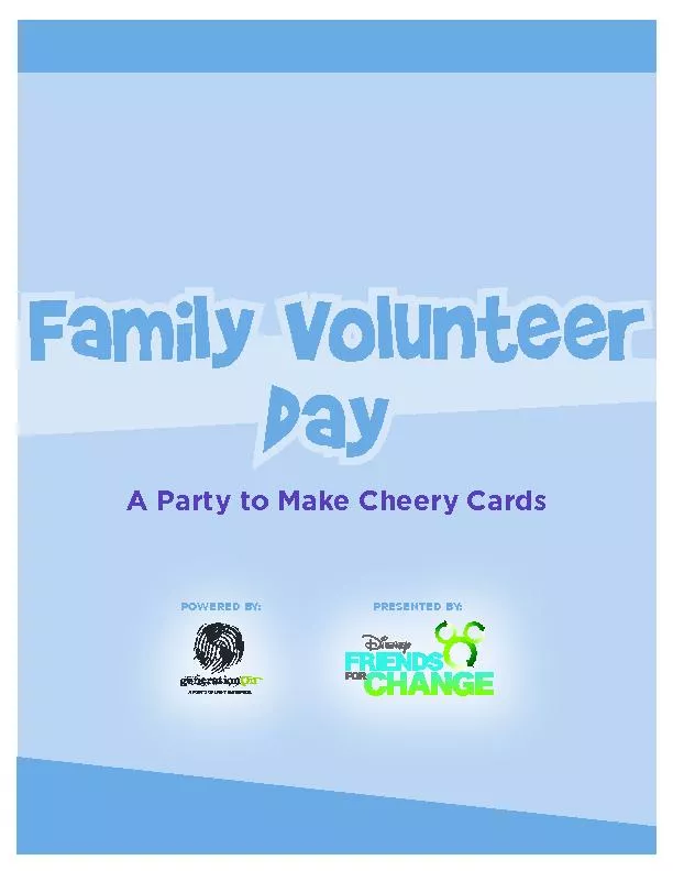 A Party to Make Cheery Cards