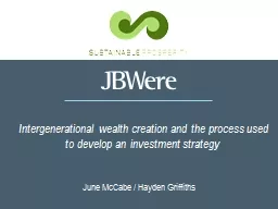 Intergenerational wealth creation and the process used to