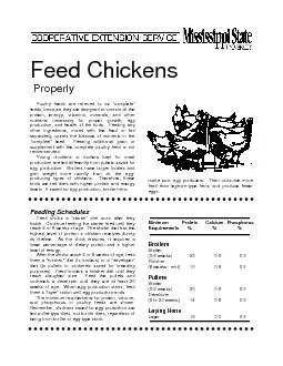 Poultry feeds are referred to as 