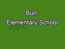 Burr Elementary School