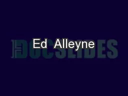 Ed  Alleyne