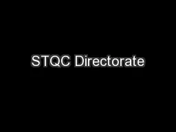 STQC Directorate