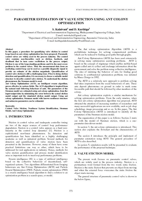 ICTACT JOURNAL ON SOFT COMPUTING, JULY 2012, VOLUME: 02, ISSUE: 04
...
