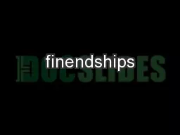 finendships