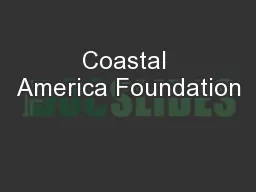 Coastal America Foundation