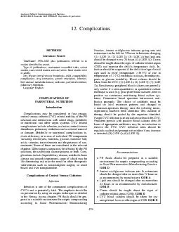 12.ComplicationsMETHODSLiteratureSearchTimeframe:1990