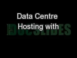 Data Centre Hosting with
