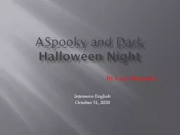 A   Spooky
