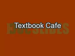 Textbook Cafe