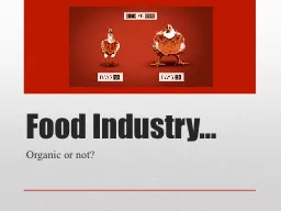 Food Industry…