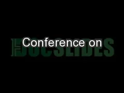 Conference on