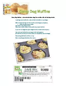 orny Dog Muffins