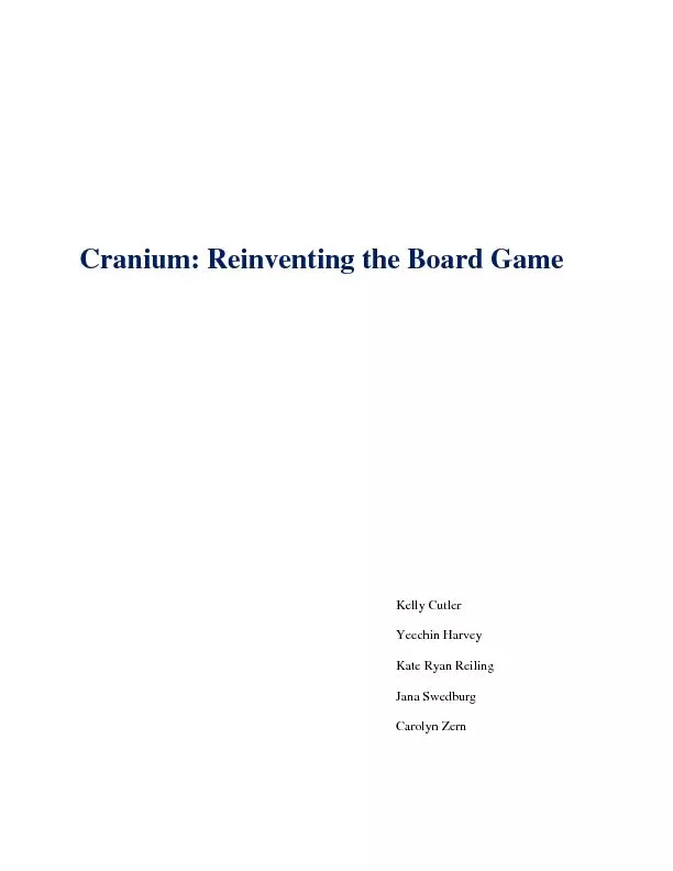 Cranium: Reinventing the Board Game