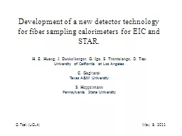 Development of a new detector technology  for fiber samplin