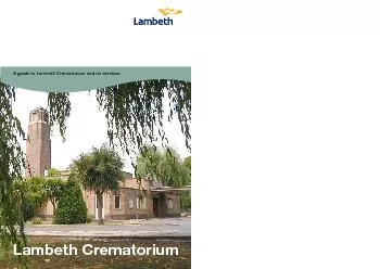 Lambeth Crematorium