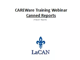 CAREWare Training Webinar