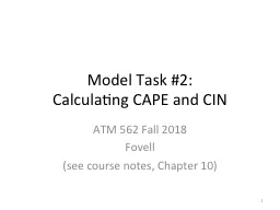 Model Task 2:
