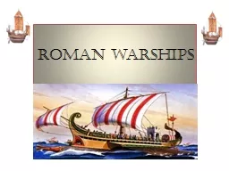Roman warships
