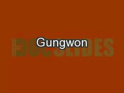 Gungwon