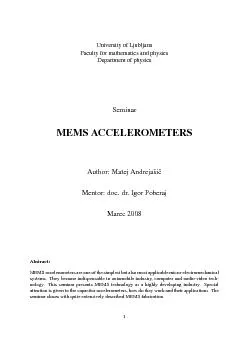 1IntroductionAnaccelerometerisanelectromechanicaldevicethatmeasuresacc