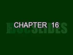 CHAPTER  16