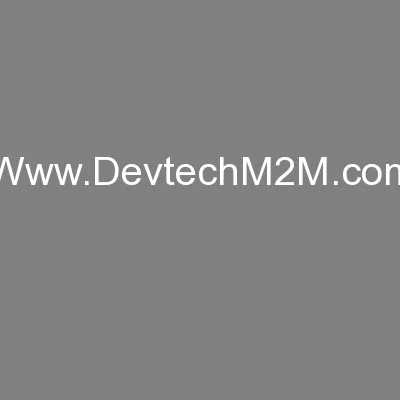 www.DevtechM2M.com