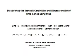 Discovering the Intrinsic Cardinality and Dimensionality of