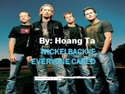Nickelback-If everyone cared