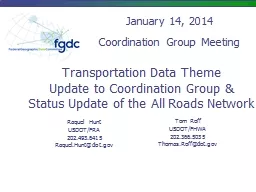 Transportation Data Theme