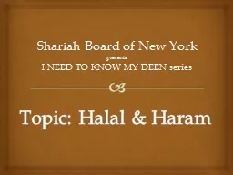 Topic: Halal