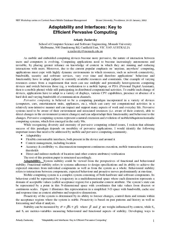 PDF-NSFWorkshopseriesonContext-AwareMobileDatabaseManagementBrownUniversit thumbnail
