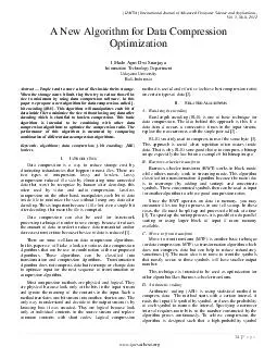 IJACSA International Journal of Advanced Com puter Science and Applications Vol