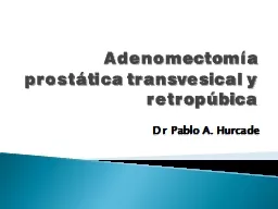 Adenomectomía