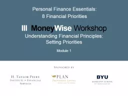 Understanding Financial Principles: