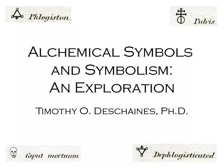 Alchemical Symbols
