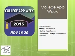 College App Week
