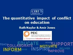 The quantitative impact of conflict on education