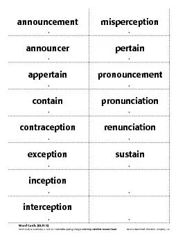 Word Study & Vocabulary 4: Unit 22: Predictable spelling changes ceiv/