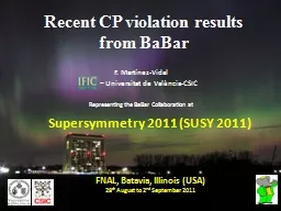 Recent CP violation results from