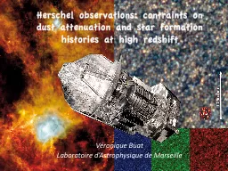 Herschel observations: contraints on
