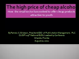 The high price of cheap alcohol
