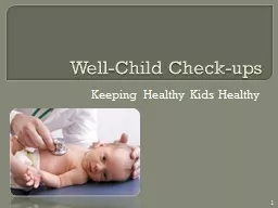 Well-Child Check-ups