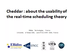 Cheddar : about the usability of the real-time scheduling t